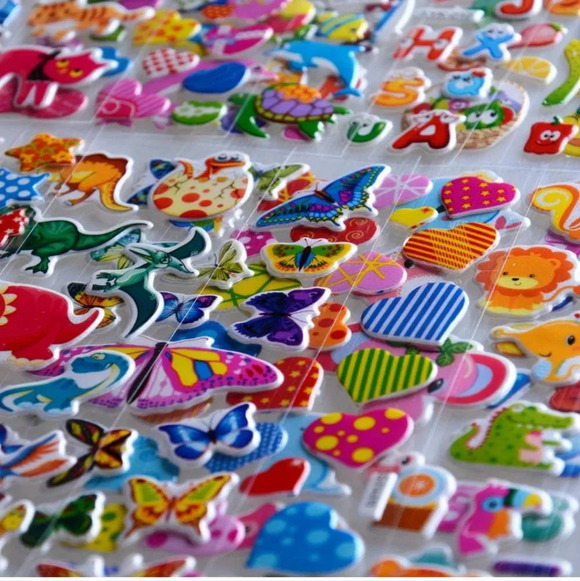 Stickers for Kids 1000+, 3D Puffy Stickers 40 Different Sheets, Cute Sticker bu - Picture 6 of 8